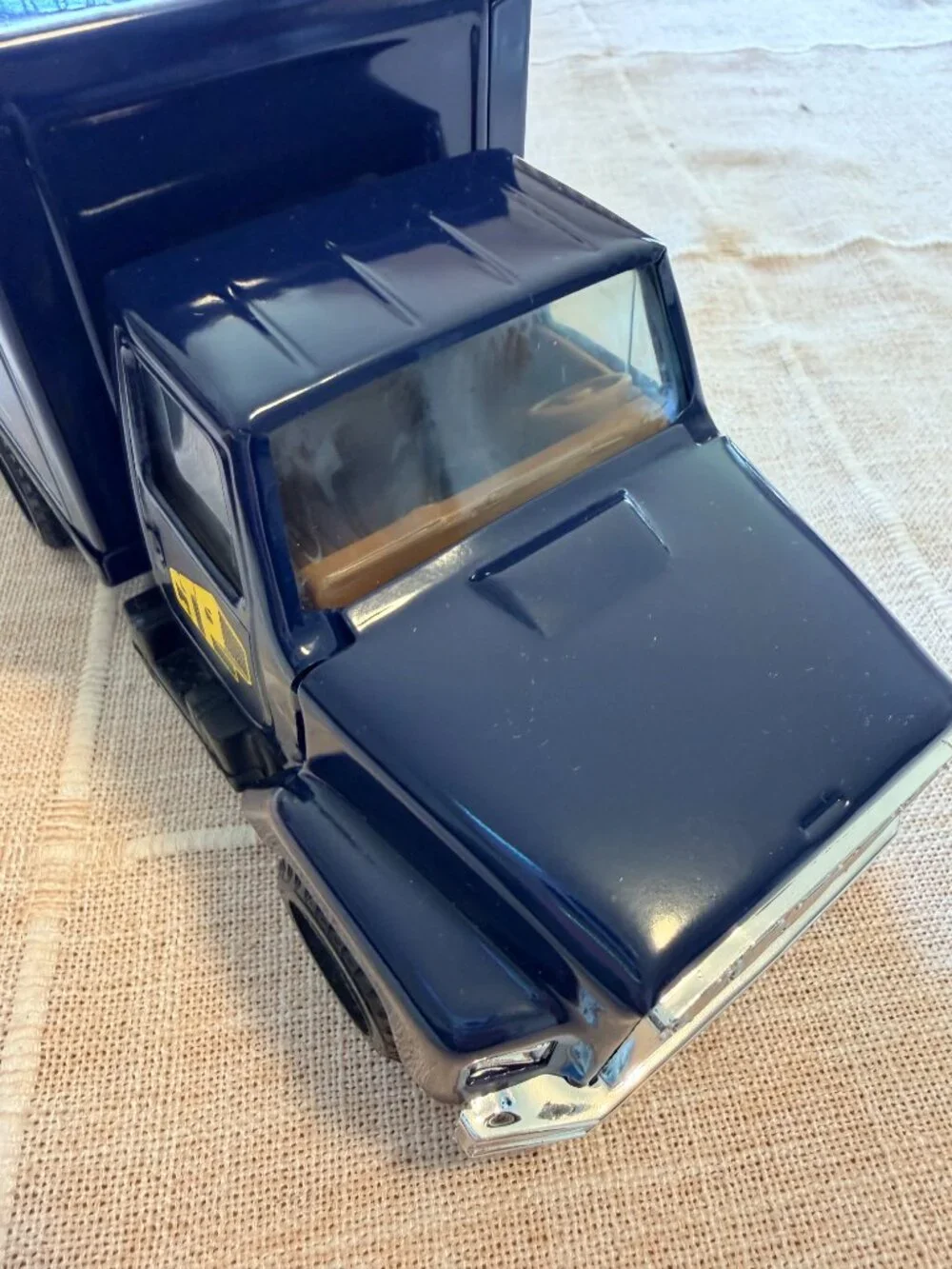 Vintage Pressed Steel 10 Inch Camden Truck Metal Toy 50th Year ST34